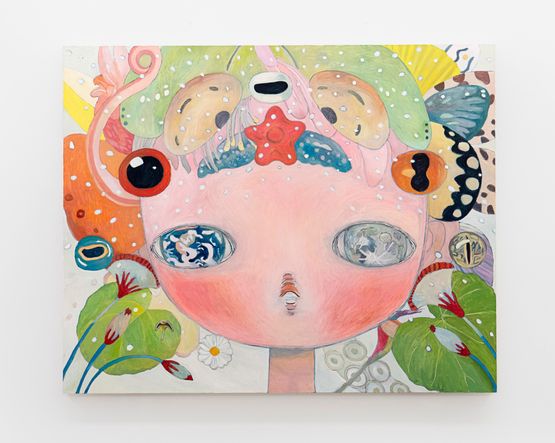 the spirit of all life on earth by Aya Takano contemporary artwork Painting