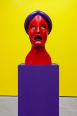 Bust by Nicolas Party contemporary artwork sculpture