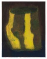 Drinking Cup Golden by Zhou Siwei contemporary artwork painting