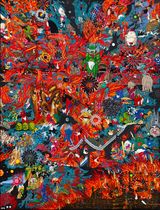 Chaos Yamamotos version by Yamamoto Ryuki contemporary artwork painting