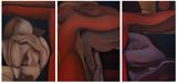 The Dance of Life after Edvard Munch by Julia Trybala contemporary artwork painting