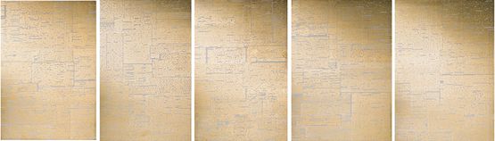 Punctuation003 by Shen Fan contemporary artwork Mixed Media