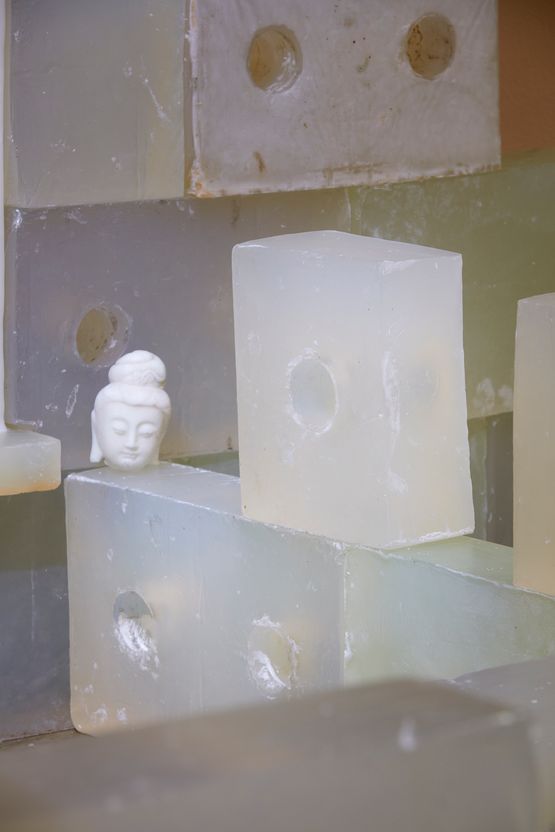 Written in Soap by Meekyoung Shin contemporary artwork Sculpture