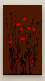 Embers by Michal Rovner contemporary artwork moving image