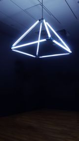 Myth of Modernity Light Sculpture by Chulayarnnon Siriphol contemporary artwork sculpture