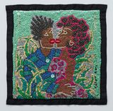Orion and Koko by Tina Girouard contemporary artwork sculpture textile