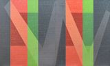 Diptych for Wally Q1-82 1 by Jack Tworkov contemporary artwork works on paper