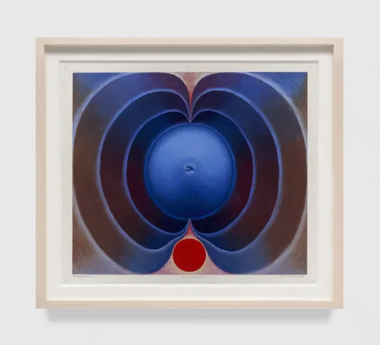 Ten Centimeters Dilated by Loie Hollowell contemporary artwork Works on Paper