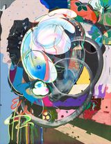 Listen by Young Do Jeong contemporary artwork mixed media