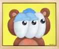 Bearhug by Parinya Sirisinsuk Benzilla contemporary artwork Painting