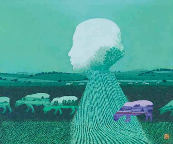 Inner Landscape-Hokkaido by Kazuyuki Futagawa contemporary artwork Works on Paper