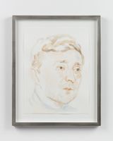 Volodymyr Zelenskyy one year on by Gillian Wearing contemporary artwork painting works on paper