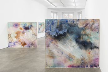 Contemporary art exhibition Lucy Dodd The Return Works from the North Sea at Spruth Magers Berlin Germany