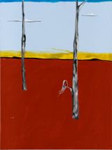 All around you not a sound by Mia Boe contemporary artwork painting
