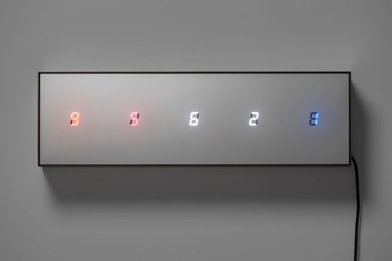 C.T.C.S. Horizontal Line - 01 by Tatsuo Miyajima contemporary artwork Sculpture