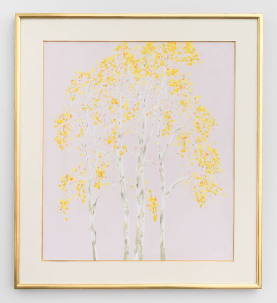 Trees by Nicolas Party contemporary artwork Works on Paper