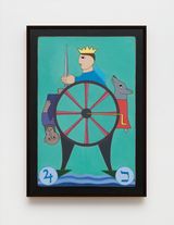 X  A roda da fortuna Wheel of Fortune by Antonio Maia contemporary artwork painting
