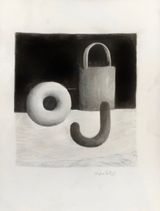 Untitled by Nicolas Party contemporary artwork drawing works on paper