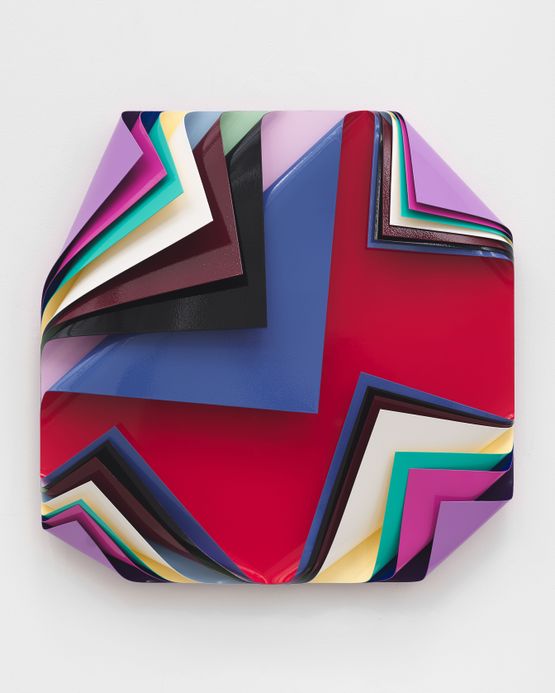 Metal Box La Rochelle by Jim Lambie contemporary artwork Sculpture