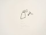 London at the Tate by Harold Cohen contemporary artwork drawing works on paper