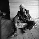 A man with cigaret Vilnius by Antanas Sutkus contemporary artwork photography