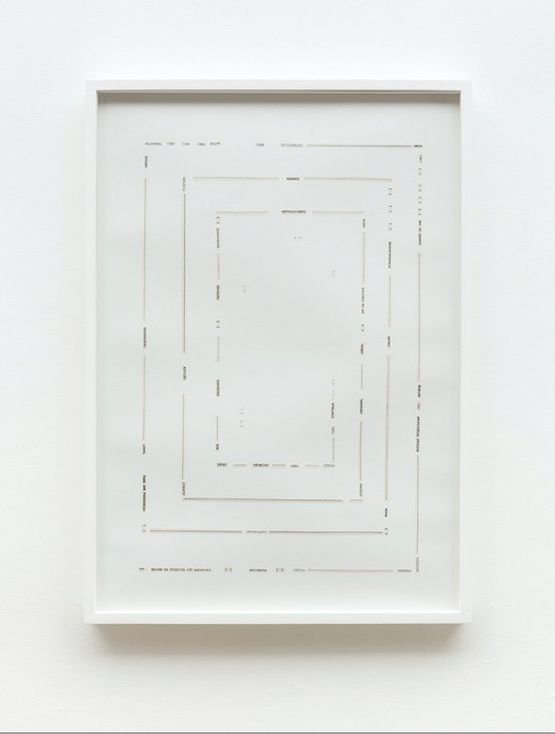 Sem titulo Untitled da serie from the series Ha uma observacao a ser feita There is an Observation to be Made by Carolina Cordeiro contemporary artwork Works on Paper