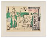 Mars-Venus by Robert Smithson contemporary artwork painting photography works on paper