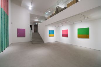 Contemporary art exhibition Kim Deok Han Overlaid - Layered Time Forms Of Memory at Whitestone Gallery Seoul South Korea