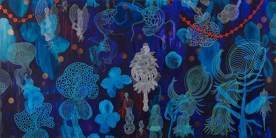 After Midnight by Michael McHugh contemporary artwork Painting