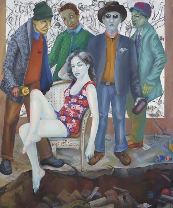 Now by Martial Raysse contemporary artwork Painting