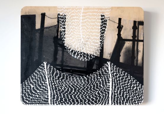 Under cover by Radhika Khimji contemporary artwork Painting