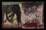 . . . . . . . . . . . . . . 17 by Mike Parr contemporary artwork mixed media works on paper
