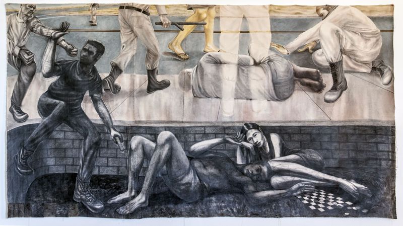 Erick Alejandro Hernandez Painter Who Explores Grief and Allegory Wins 20000 DAG Prize