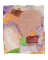 Kinning with Lake 10 by Jahnne Pasco-White contemporary artwork drawing painting textile works on paper