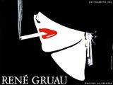 Desastre La Cigarette by Rene Gruau contemporary artwork print