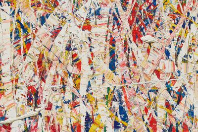 Mark Grotjahn Toys with Terrain at Gagosian