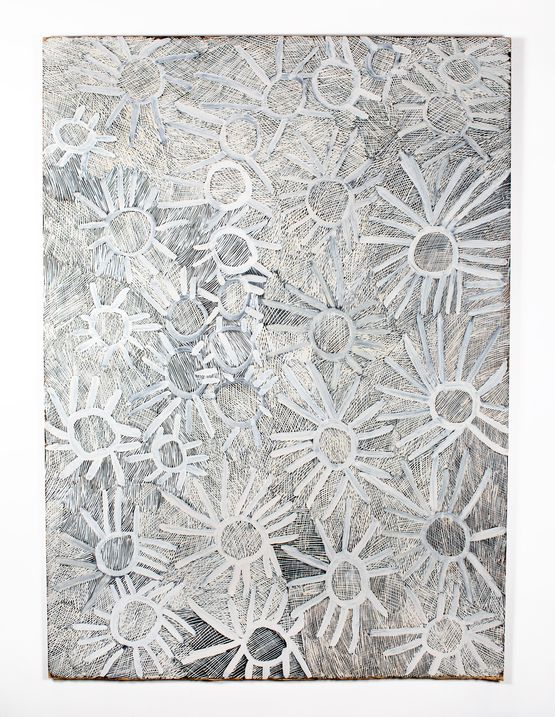Stars by Nyapanyapa Yunupiu contemporary artwork Painting