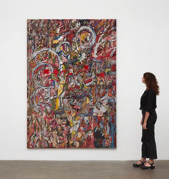 Fandango by Ivan Morley contemporary artwork Painting