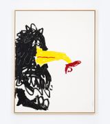 NAHAUFNAHME EINES VOGELS by Andi Fischer contemporary artwork drawing