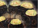Feral Fount by Kat Lyons contemporary artwork Painting