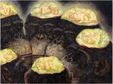 Feral Fount by Kat Lyons contemporary artwork painting