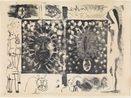 Deux tetes Umschlagentwurf by Pablo Picasso contemporary artwork Print