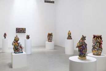 Contemporary art exhibition Sharif Farrag Sharif Farrag Hybrid Moments at Jeffrey Deitch 76 Grand Street New York United States