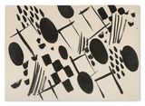 Ohne Titel by Ernst Wilhelm Nay contemporary artwork works on paper