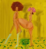 Piaffe by Sofia Mitsola contemporary artwork painting