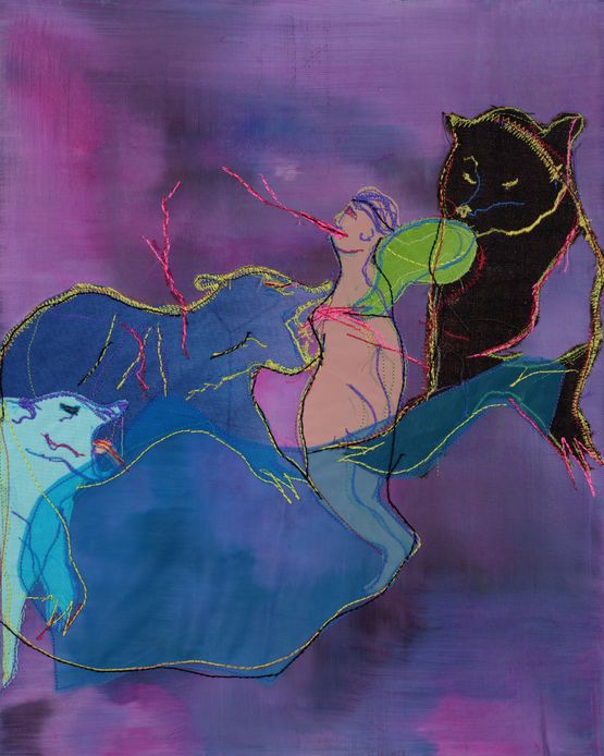 Requiem by Eva Zhang contemporary artwork Painting