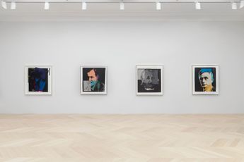 Contemporary art exhibition Andy Warhol Ten Portraits of Jews of the Twentieth Century at Levy Gorvy Dayan New York United States