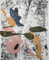 The Trouble with Lichen 3 by Shezad Dawood contemporary artwork painting textile