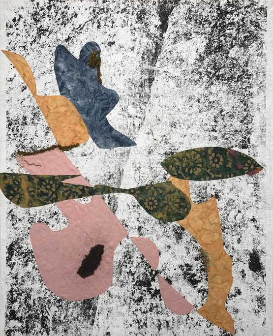The Trouble with Lichen 3 by Shezad Dawood contemporary artwork Painting
