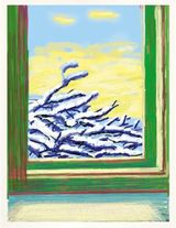 iPhone drawing No. 610 23rd December 2010 - 2019 by David Hockney contemporary artwork print